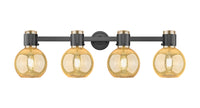 Downtown Urban Bath Vanity Light Cast Brass