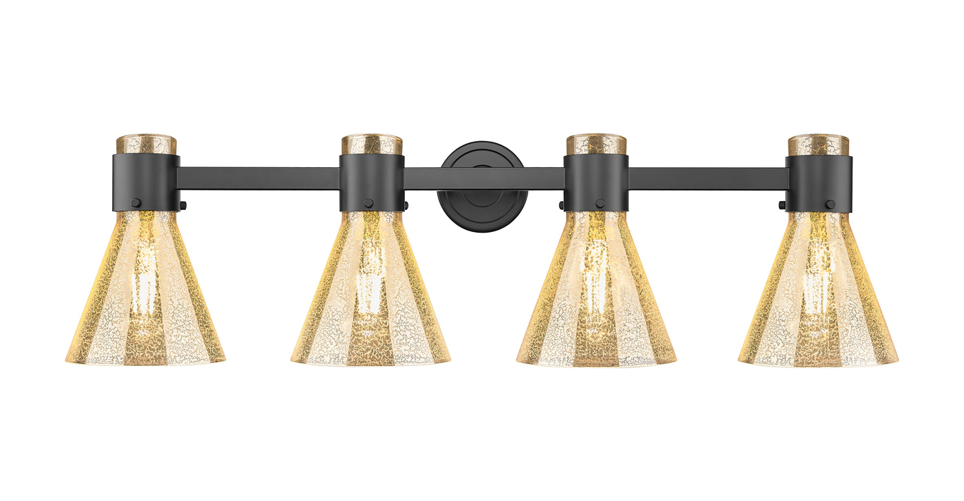 Downtown Urban Bath Vanity Light Cast Brass