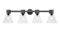 Downtown Urban Bath Vanity Light Cast Brass