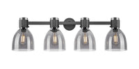 Downtown Urban Bath Vanity Light Cast Brass