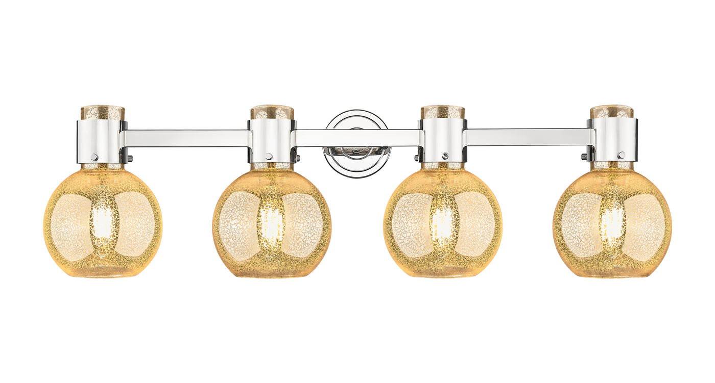 Downtown Urban Bath Vanity Light Cast Brass