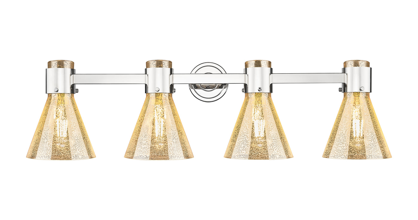 Downtown Urban Bath Vanity Light Cast Brass