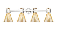 Downtown Urban Bath Vanity Light Cast Brass