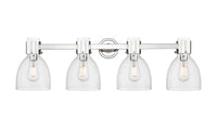 Downtown Urban Bath Vanity Light Cast Brass