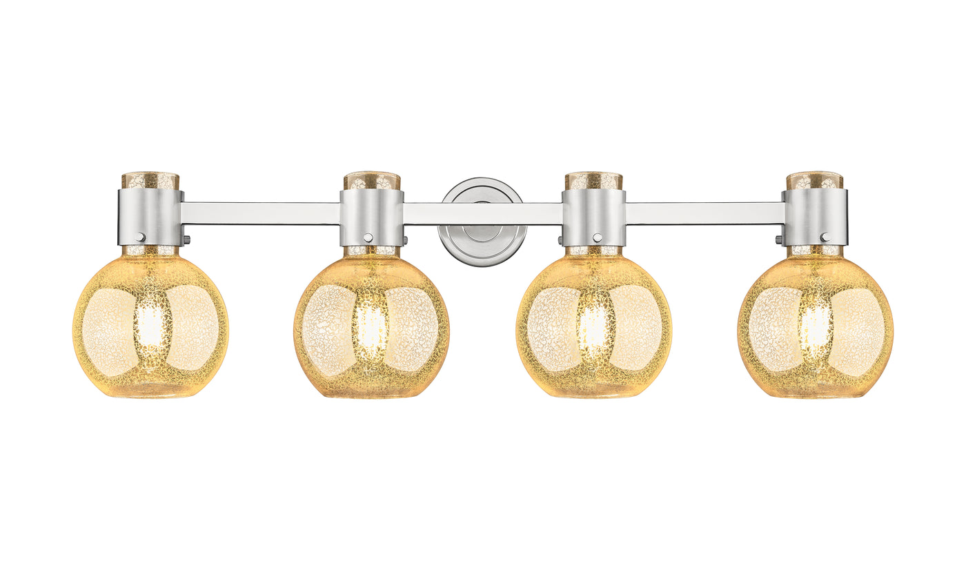 Downtown Urban Bath Vanity Light Cast Brass