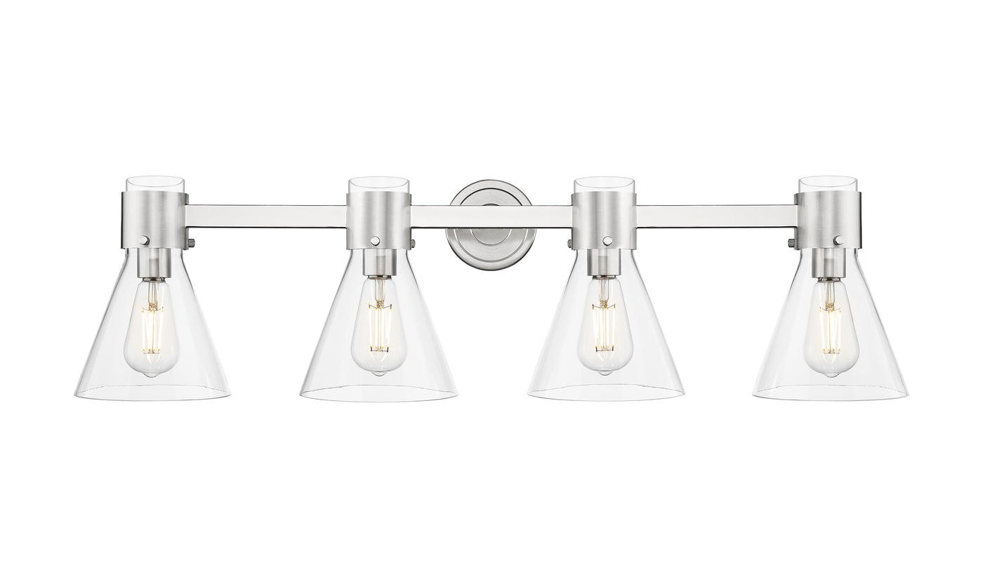 Downtown Urban Bath Vanity Light Cast Brass