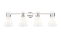 Downtown Urban Bath Vanity Light Cast Brass