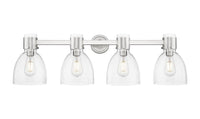 Downtown Urban Bath Vanity Light Cast Brass