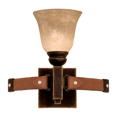13'' Rodeo Drive 1 Light Antique Copper Vanity Light