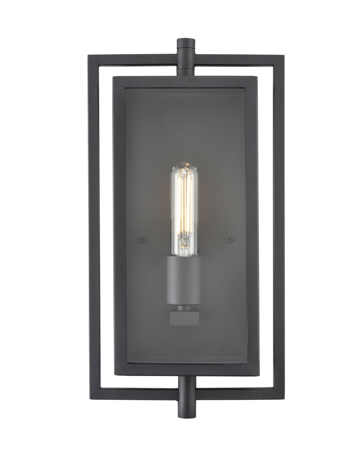 8.3'' Rankin Textured Black 1 Light Wall Sconce
