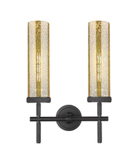 Downtown Urban Sconce Cast Brass Finish