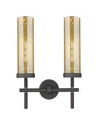 Downtown Urban Sconce Cast Brass Finish