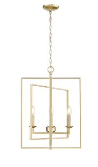 24.5'' Nellis Modern Gold 4 Light Pendant