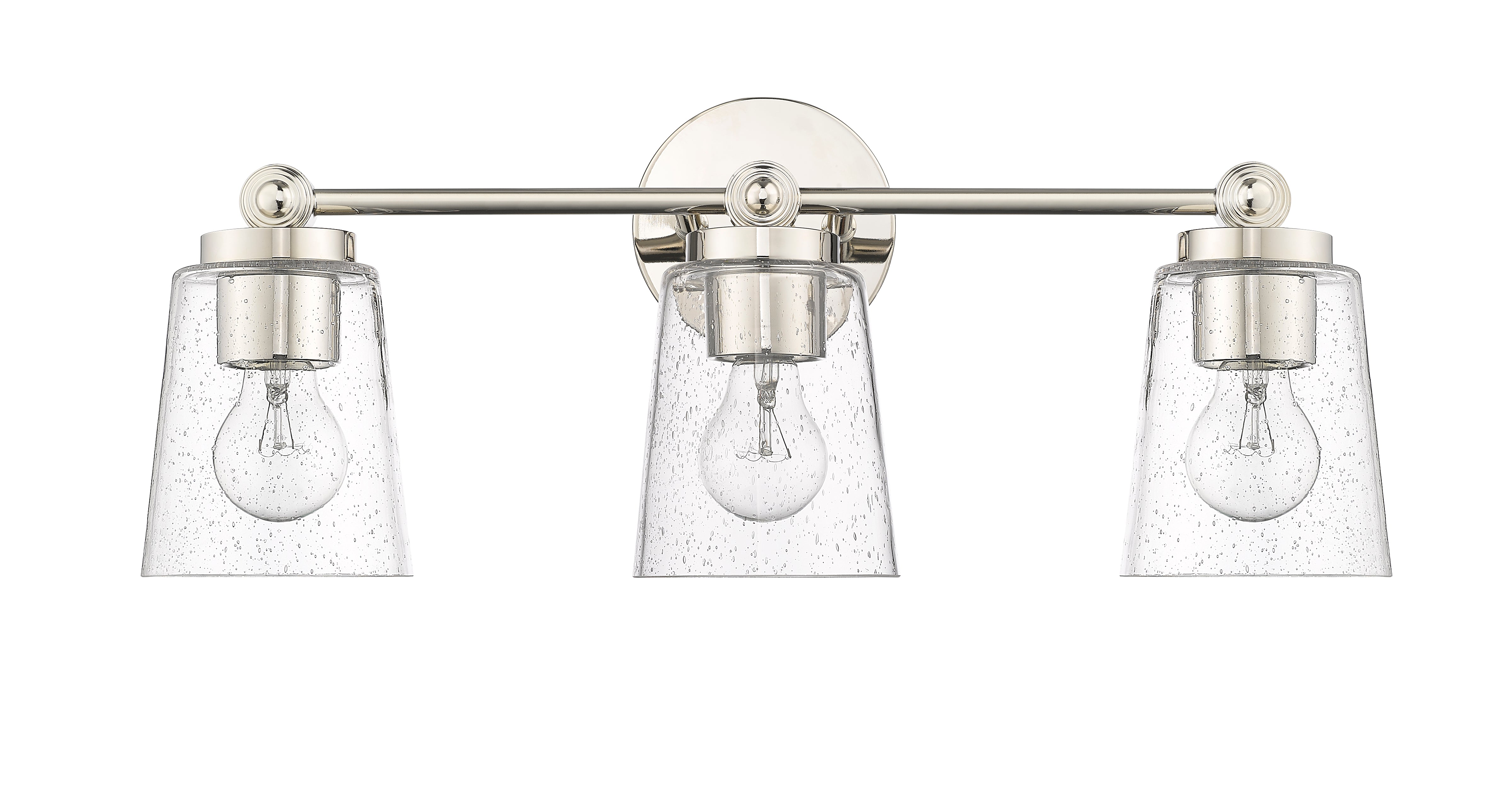 22'' Lauryn Polished Nickel 3 Light Bath Vanity
