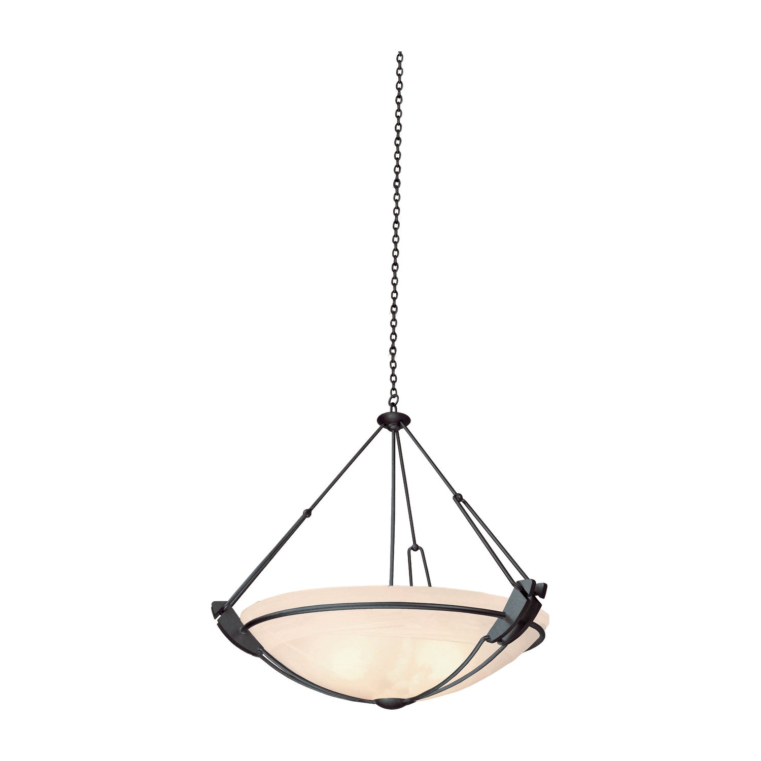 28'' Grande 3 Light Black Pendant