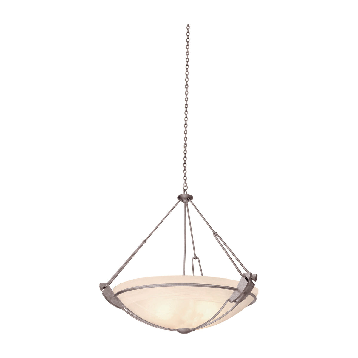28'' Grande 3 Light Country Iron Pendant