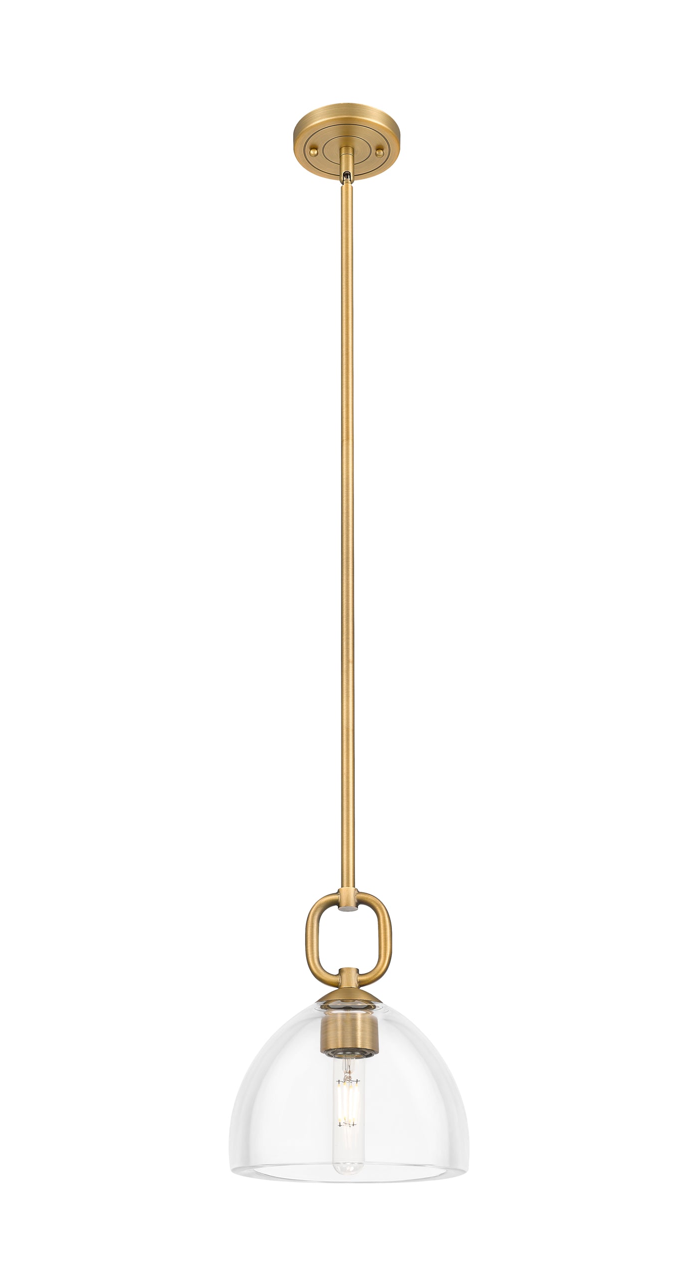 Downtown Urban Mini Pendant Brushed Brass