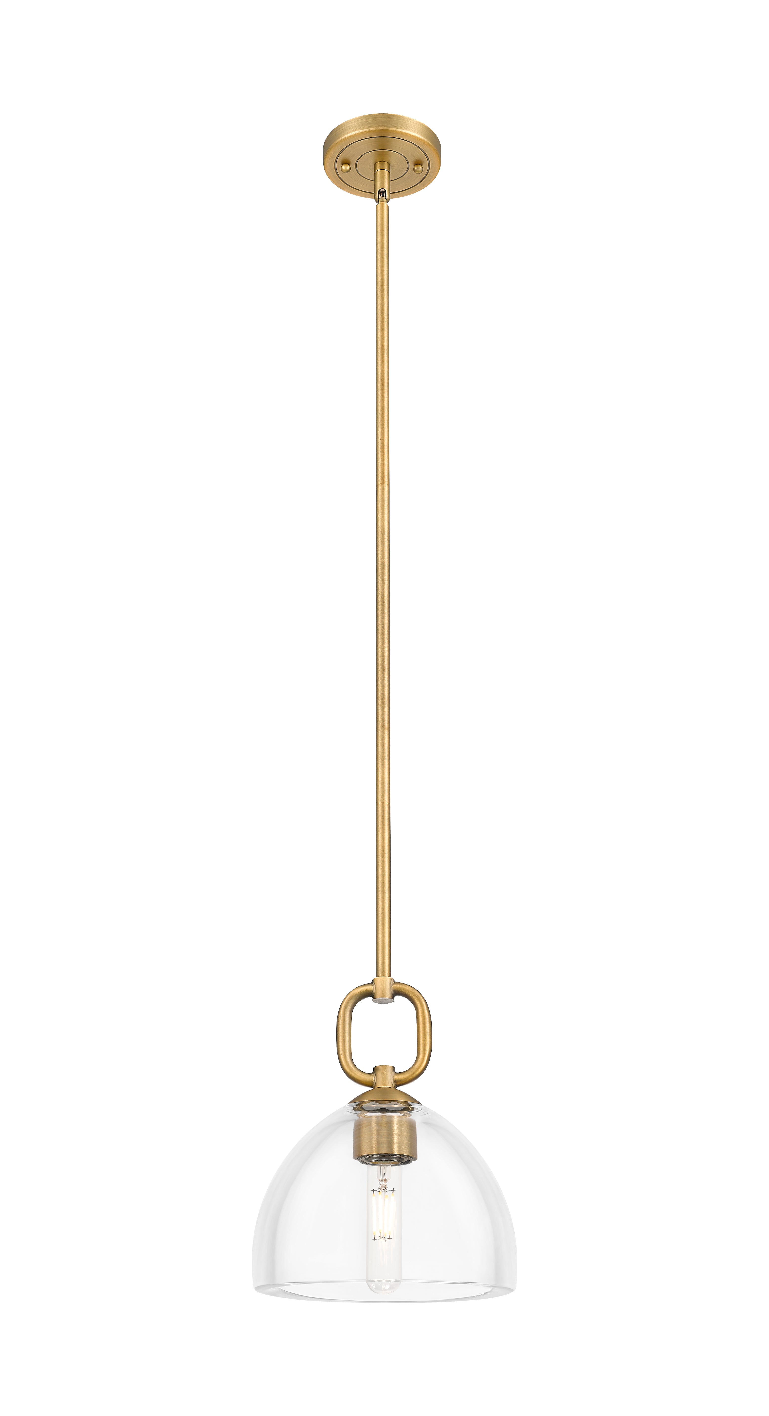 Downtown Urban Mini Pendant Brushed Brass