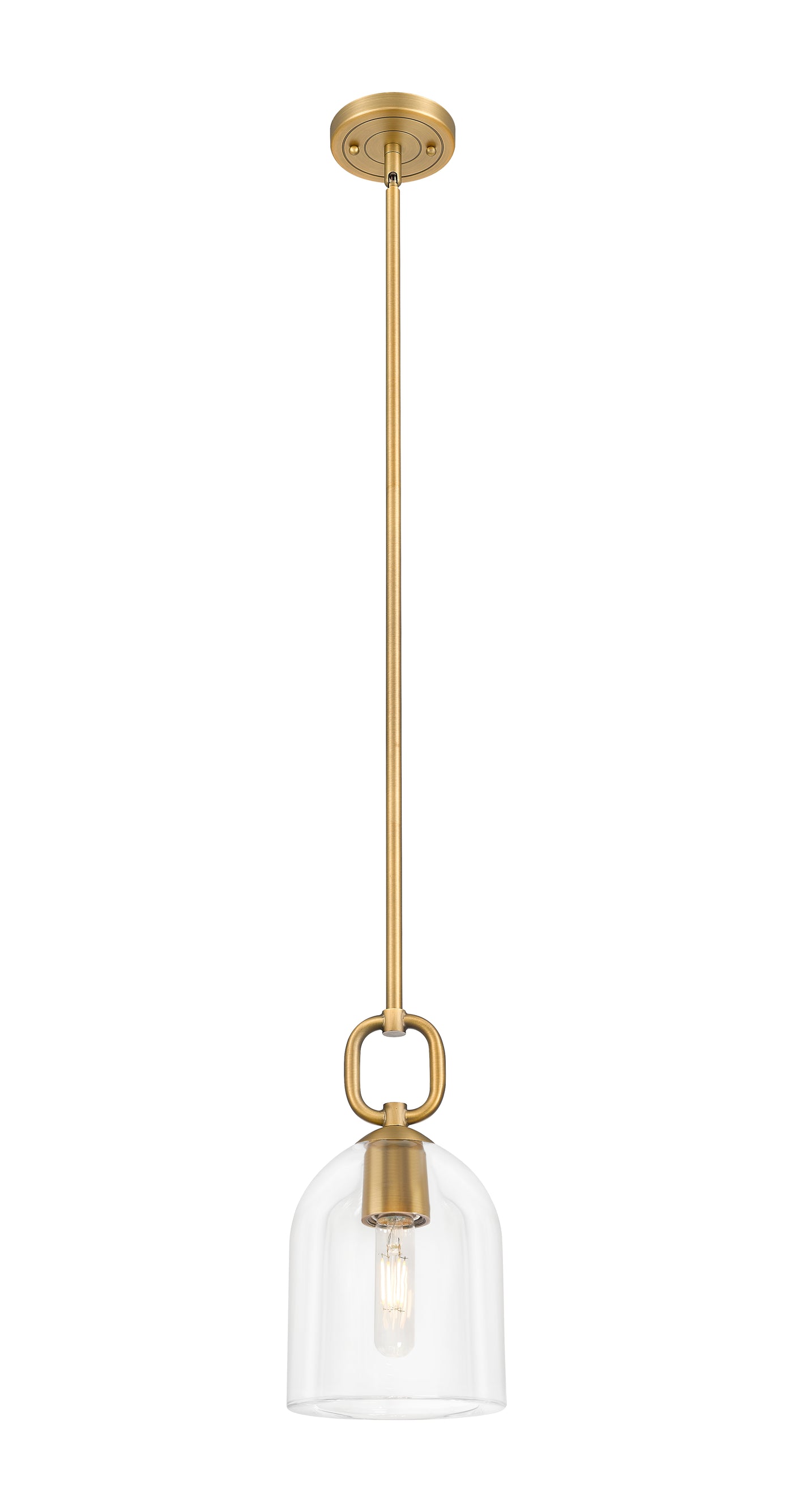 Downtown Urban Mini Pendant Brushed Brass