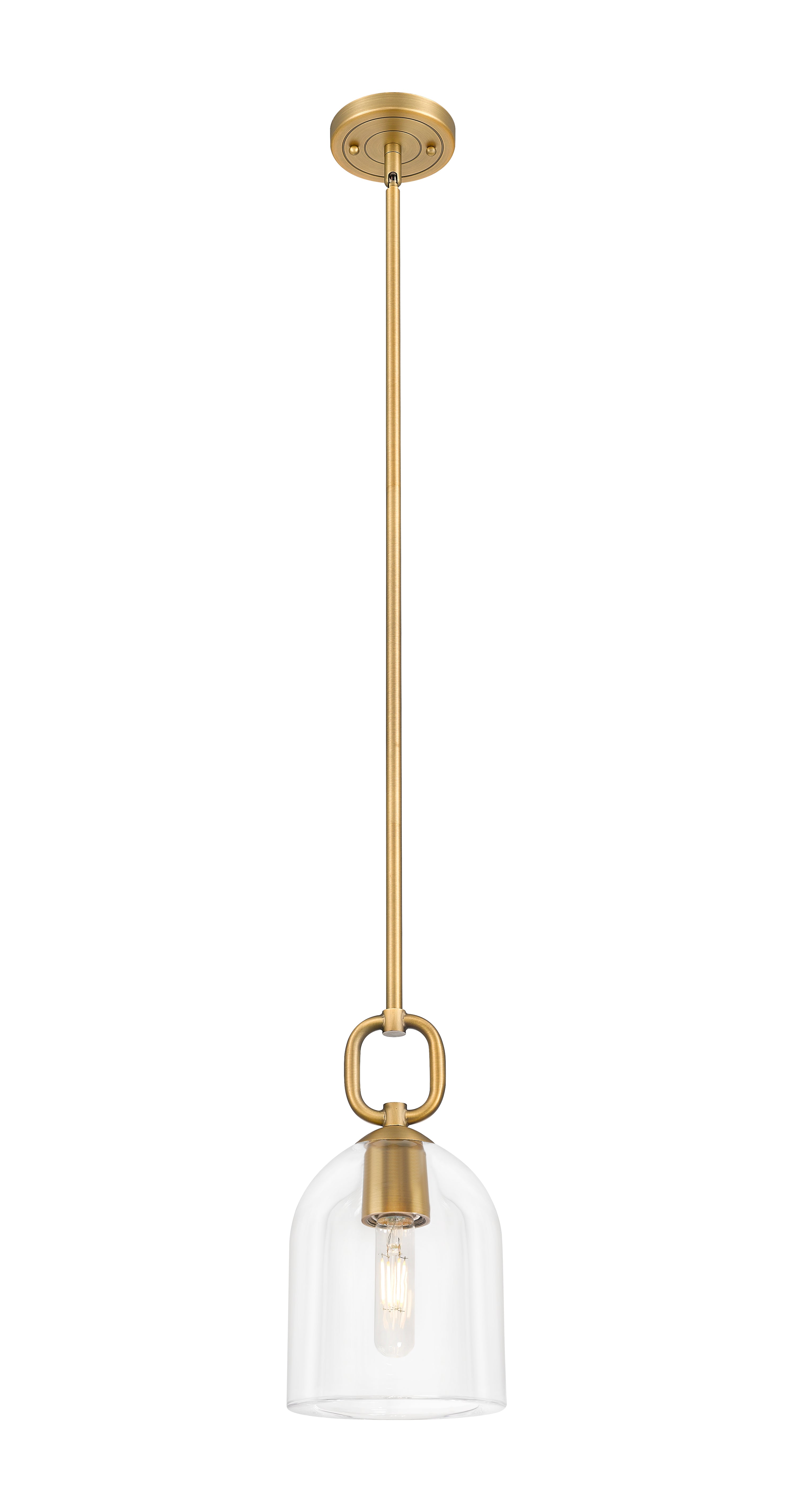 Downtown Urban Mini Pendant Brushed Brass