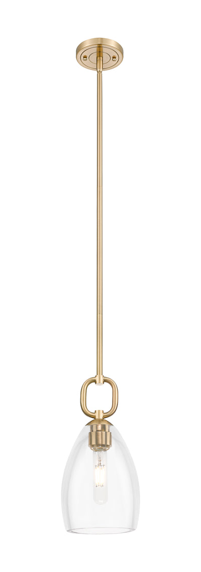 Downtown Urban Mini Pendant Brass Finish