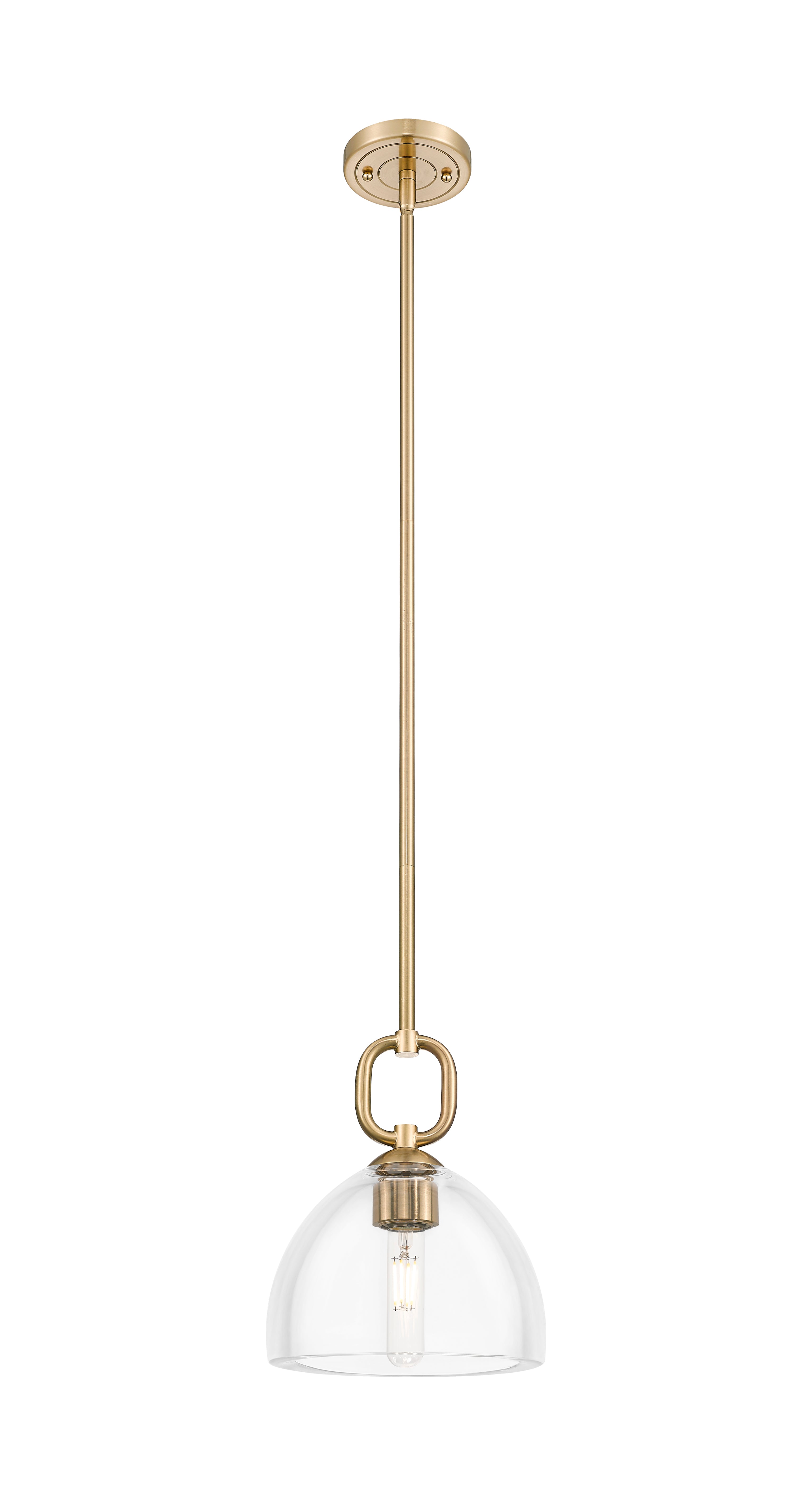 Downtown Urban Mini Pendant Brushed Brass