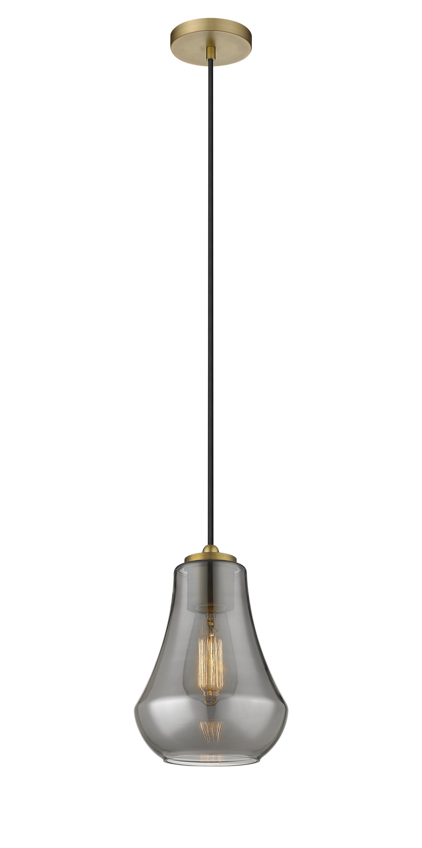 Auralume Mini Pendant Brushed Brass Finish