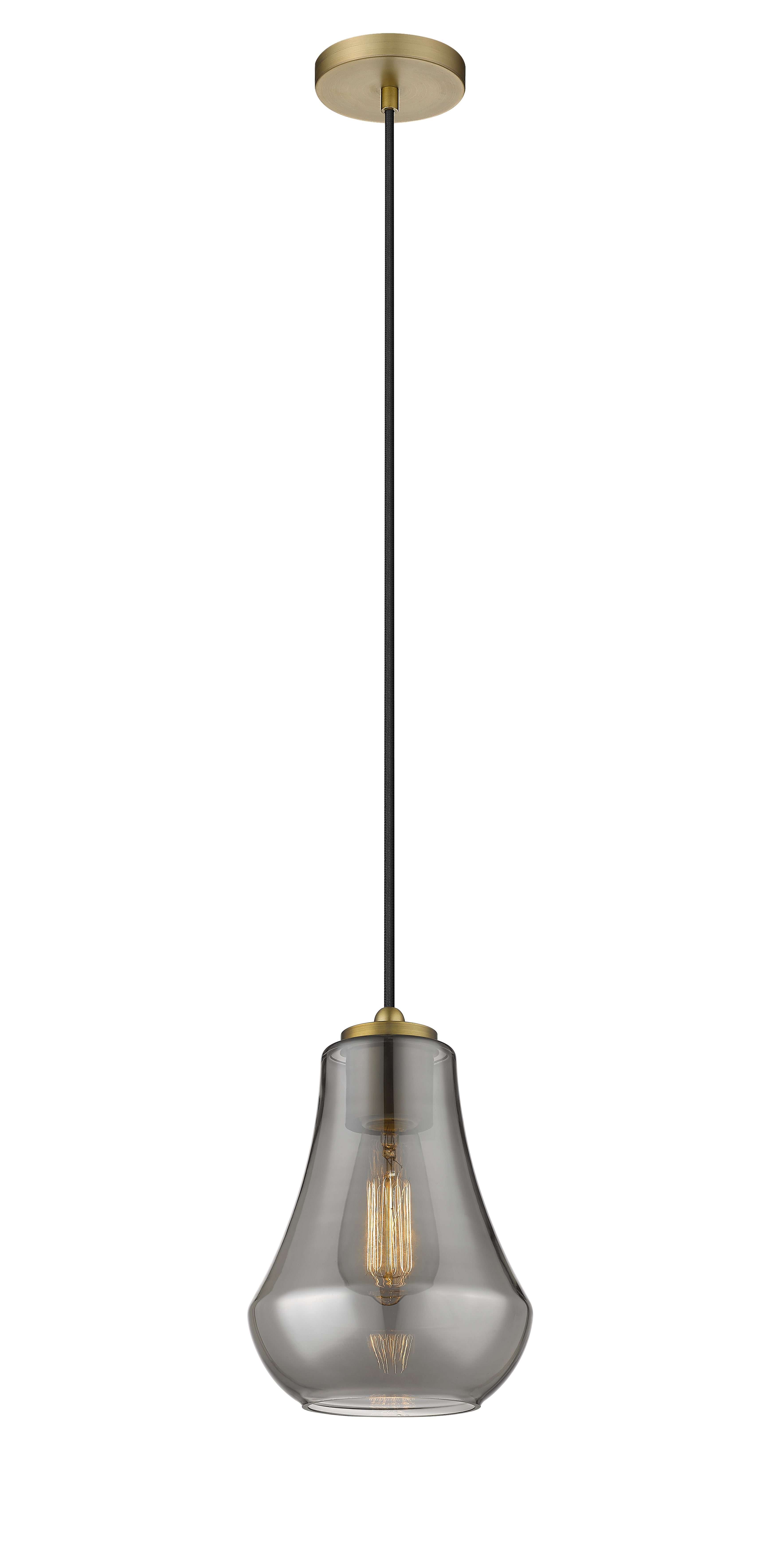 Auralume Mini Pendant Brushed Brass Finish