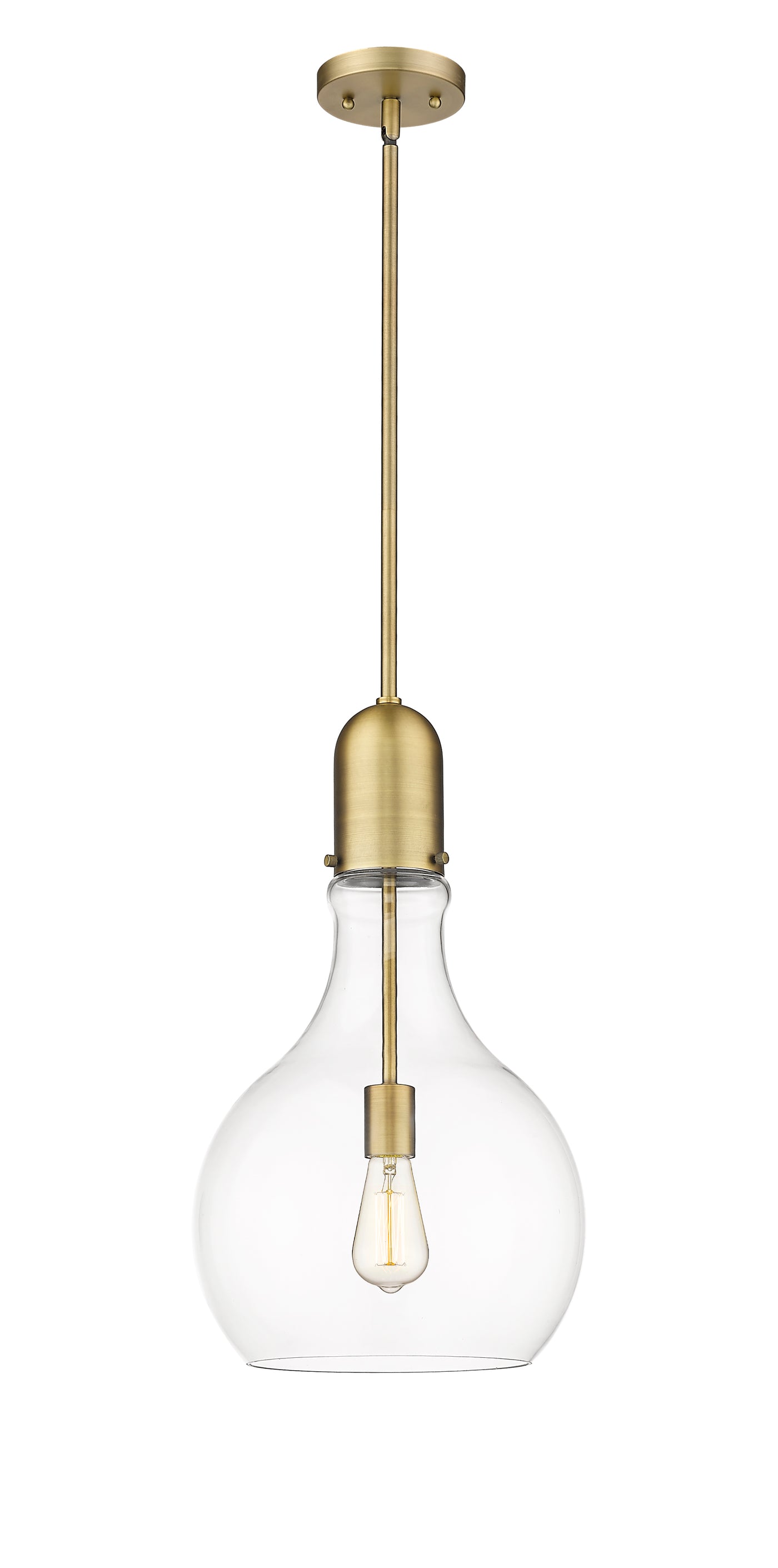 Auralume Mini Pendant Brushed Brass Finish