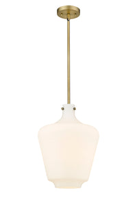 Norwalk Mini Pendant Brushed Brass Dimmable