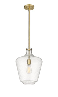 Norwalk Mini Pendant Brushed Brass Cast Steel