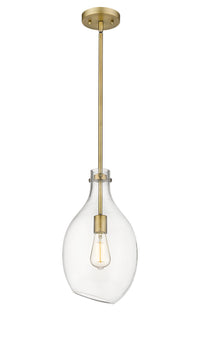 Norwalk Mini Pendant Brushed Brass 8.5 Inch