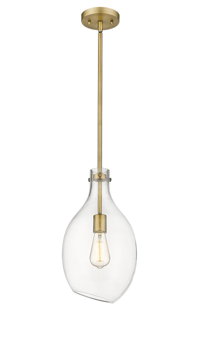 Norwalk Mini Pendant Brushed Brass 6W