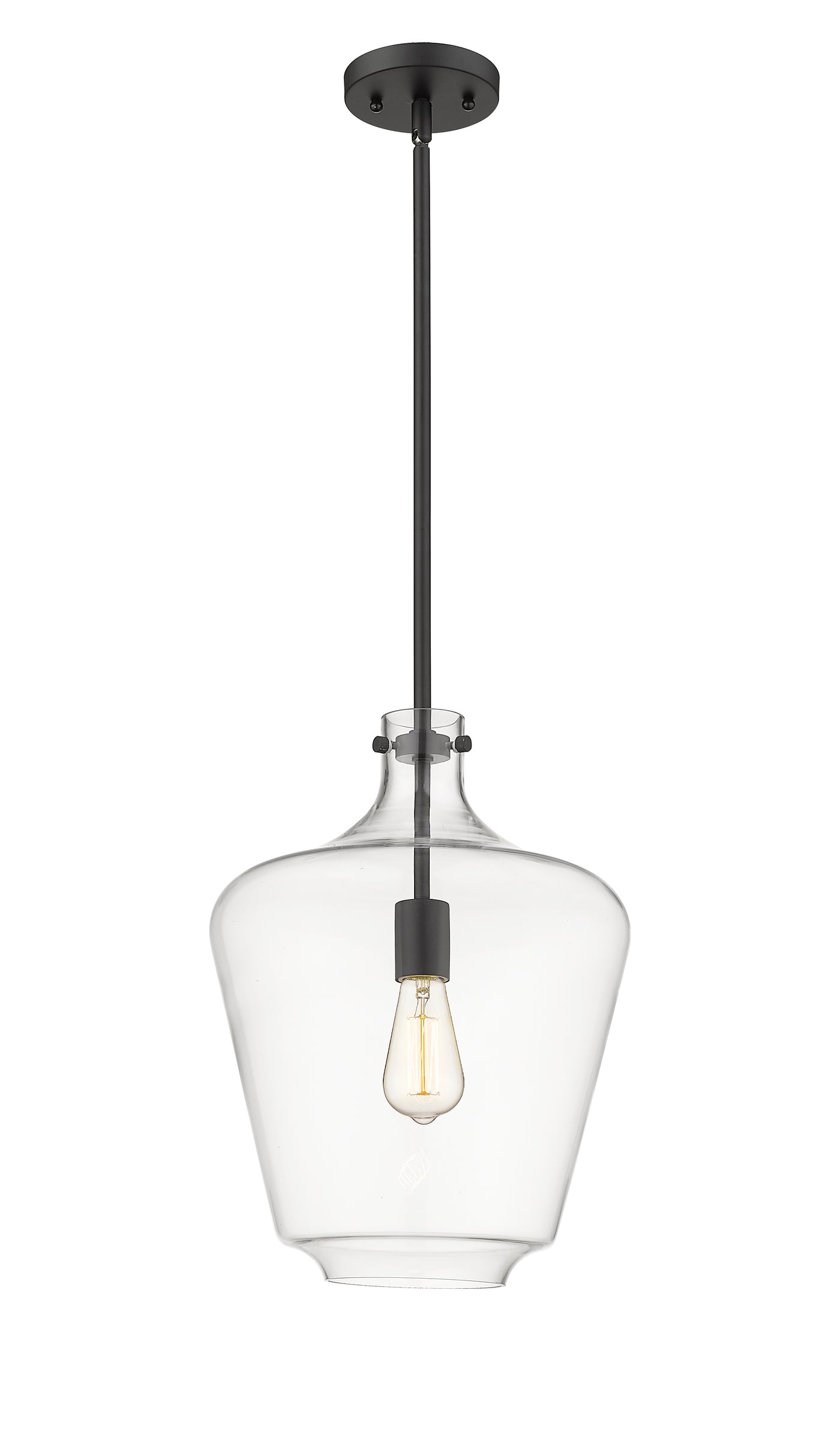 Norwalk Mini Pendant Brushed Brass Cast Steel