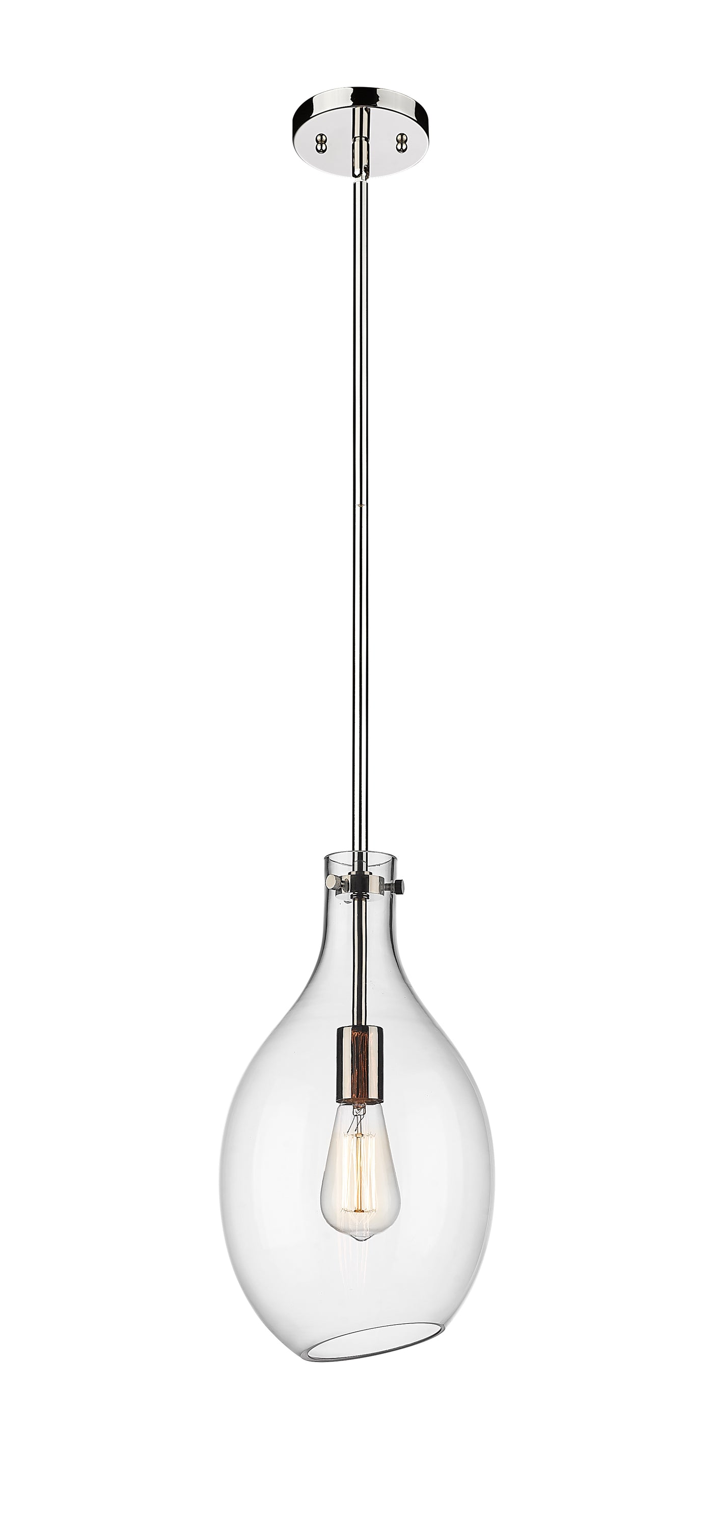 Norwalk Mini Pendant Brushed Brass 6W