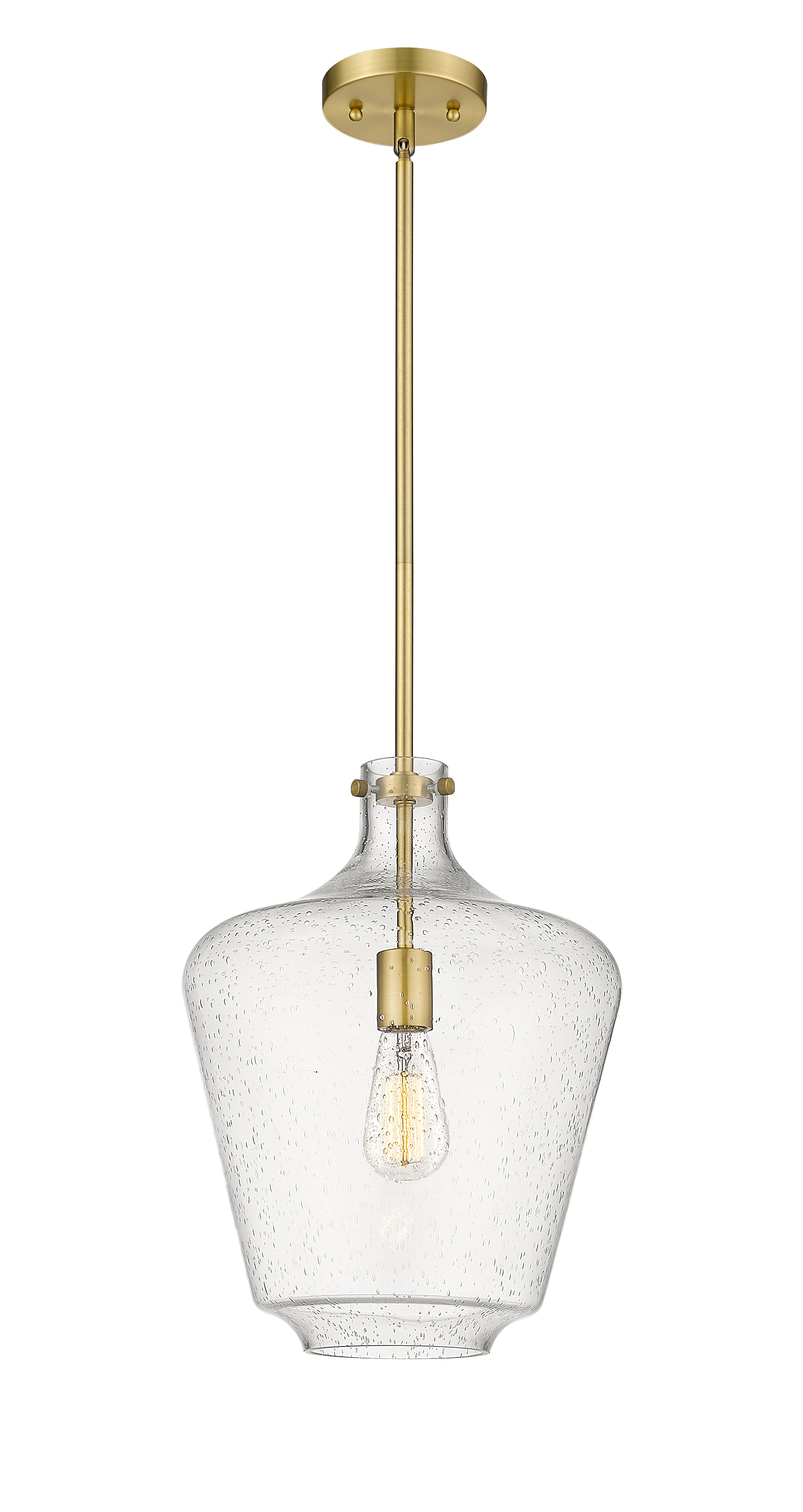 Norwalk Mini Pendant Brushed Brass Dimmable