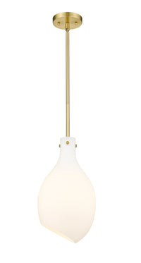 Norwalk Mini Pendant Brushed Brass 6W