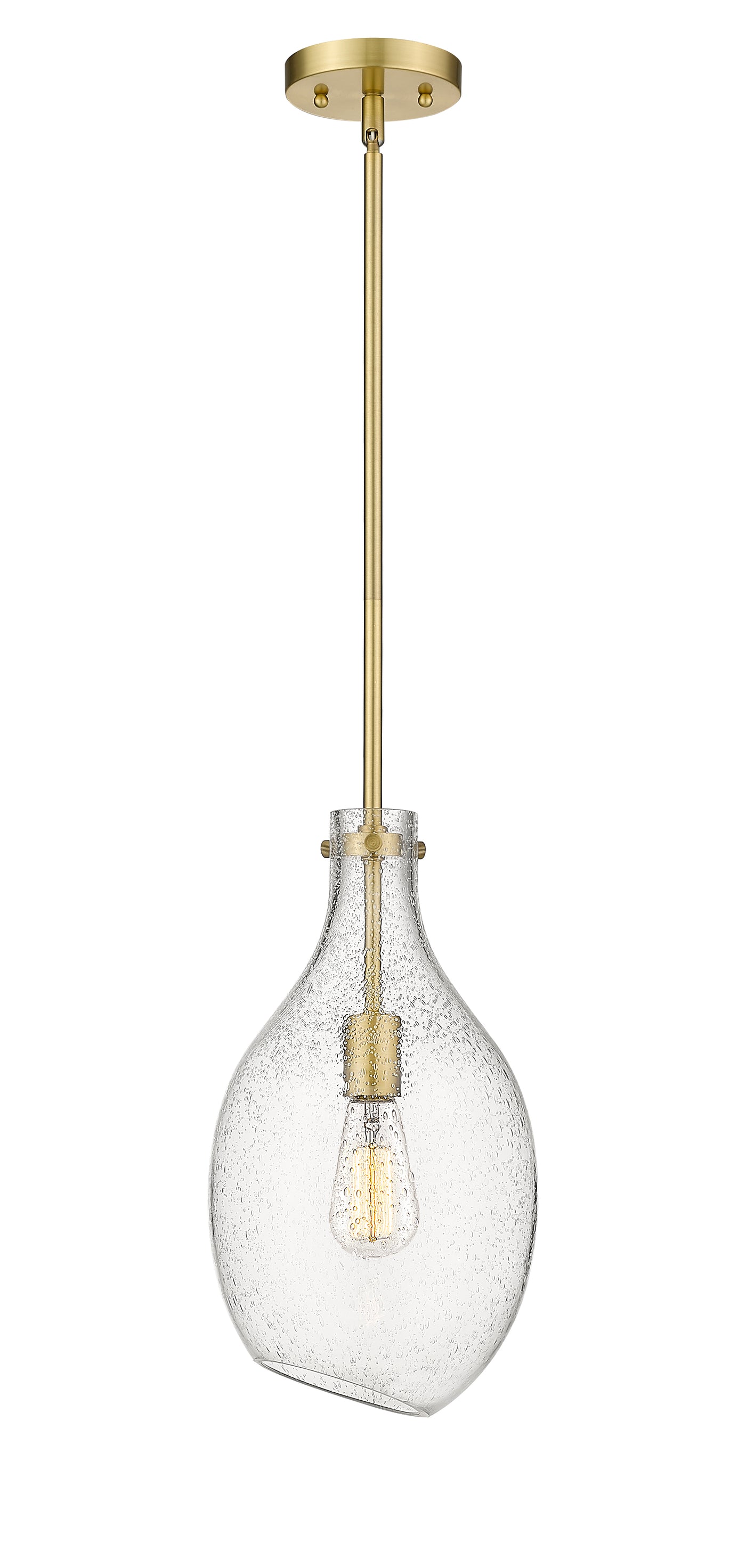 Norwalk Mini Pendant Brushed Brass 6W