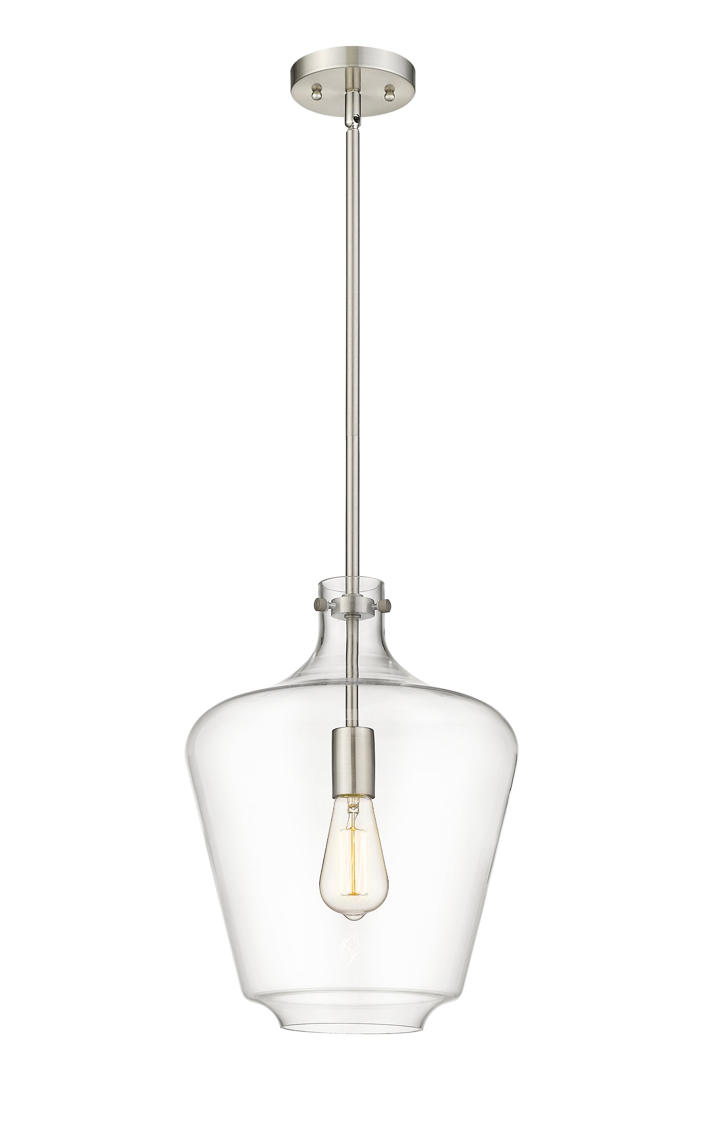 Norwalk Mini Pendant Brushed Brass Dimmable