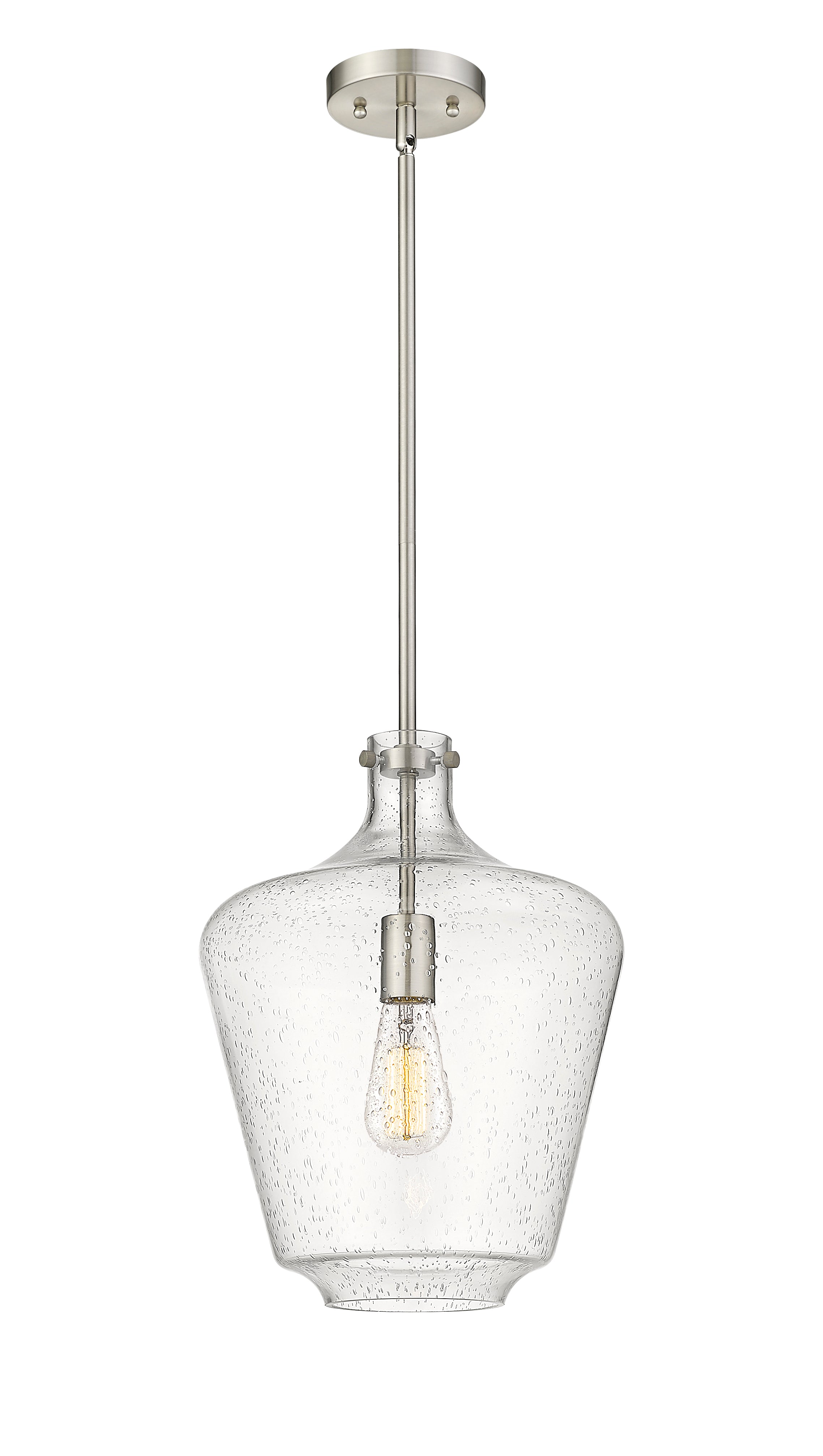 Norwalk Mini Pendant Brushed Brass Cast Steel