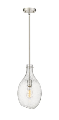 Norwalk Mini Pendant Brushed Brass 8.5 Inch