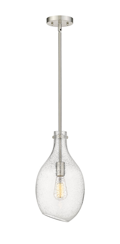 Norwalk Mini Pendant Brushed Brass 8.5 Inch