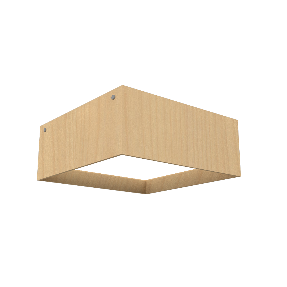 4.72'' Modern Squares LED Accord Flush Mount Light