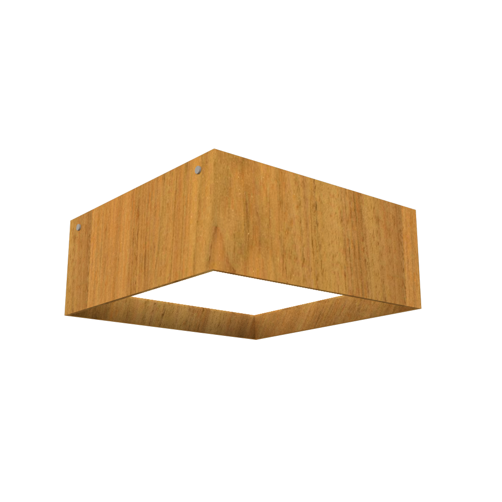 4.72'' Minimalist Squares LED Accord Flush Mount Light