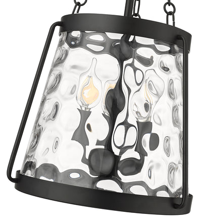 21.63'' Adabella Matte Black 3 Light Pendant