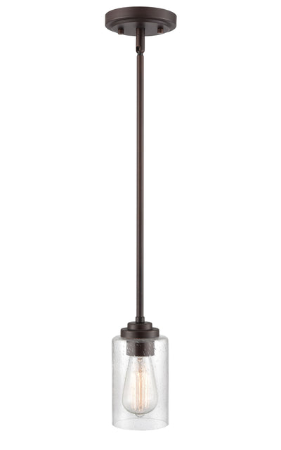 7.25'' Moven Rubbed Bronze 1 Light Mini Pendant