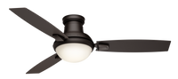 Casablanca 54 inch Verse Maiden Bronze Damp Rated Ceiling Fan with LED Light Kit and Handheld Remote