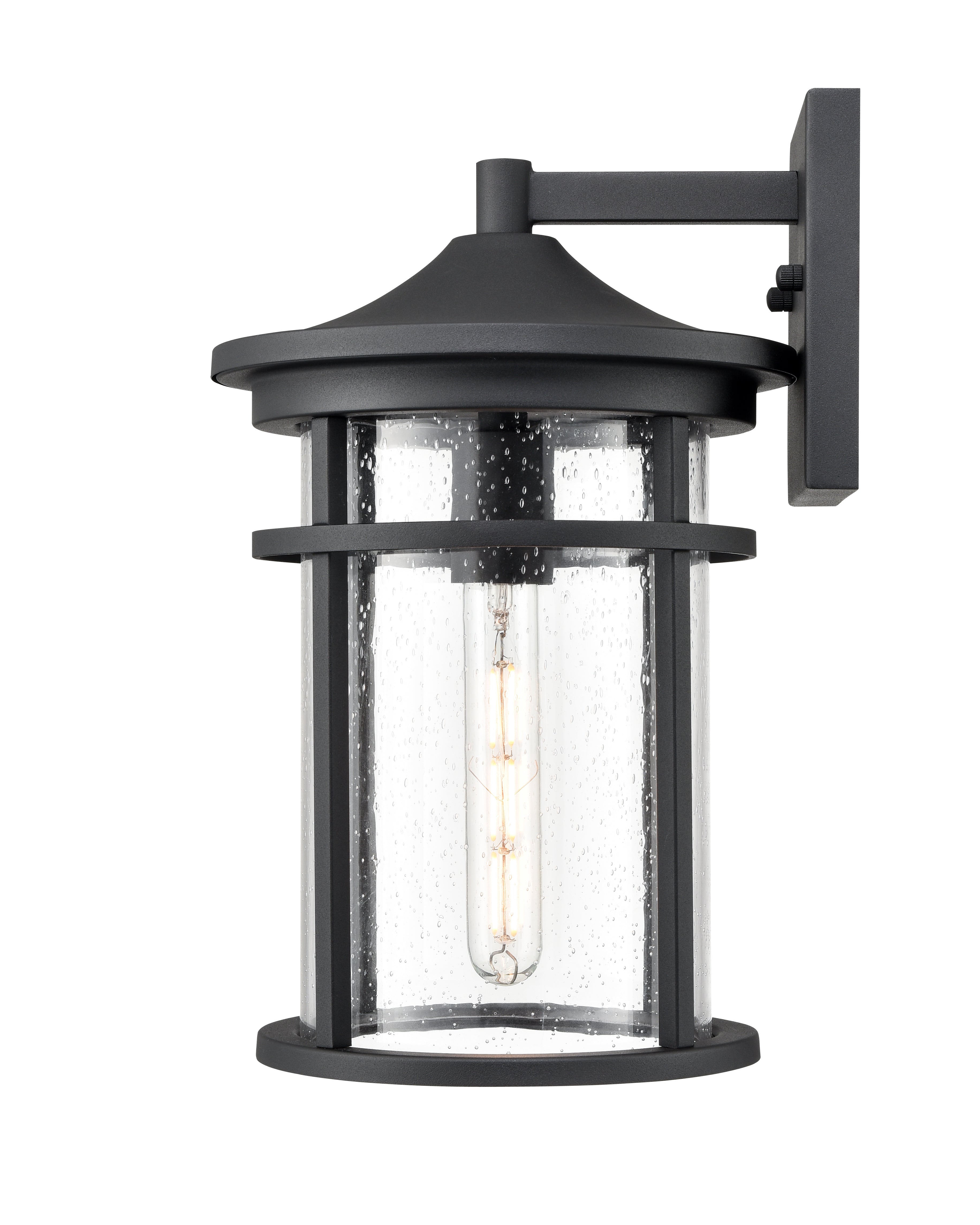 9'' Namath Textured Black 1 Light Wall Sconce