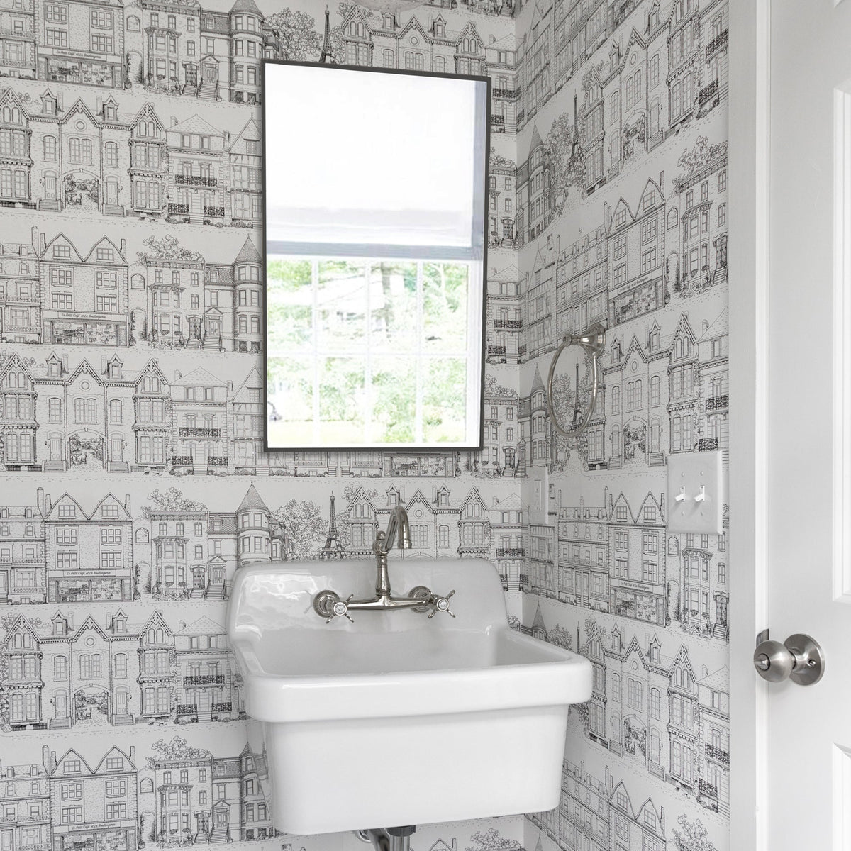 Kye 22x40 Rounded Rectangular Wall Mirror