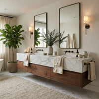 Kye 22x40 Rounded Rectangular Wall Mirror